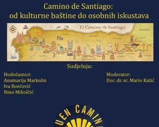 Poziv na predavanje "Camino de Santiago: od kulturne baštine do osobnih iskustava"